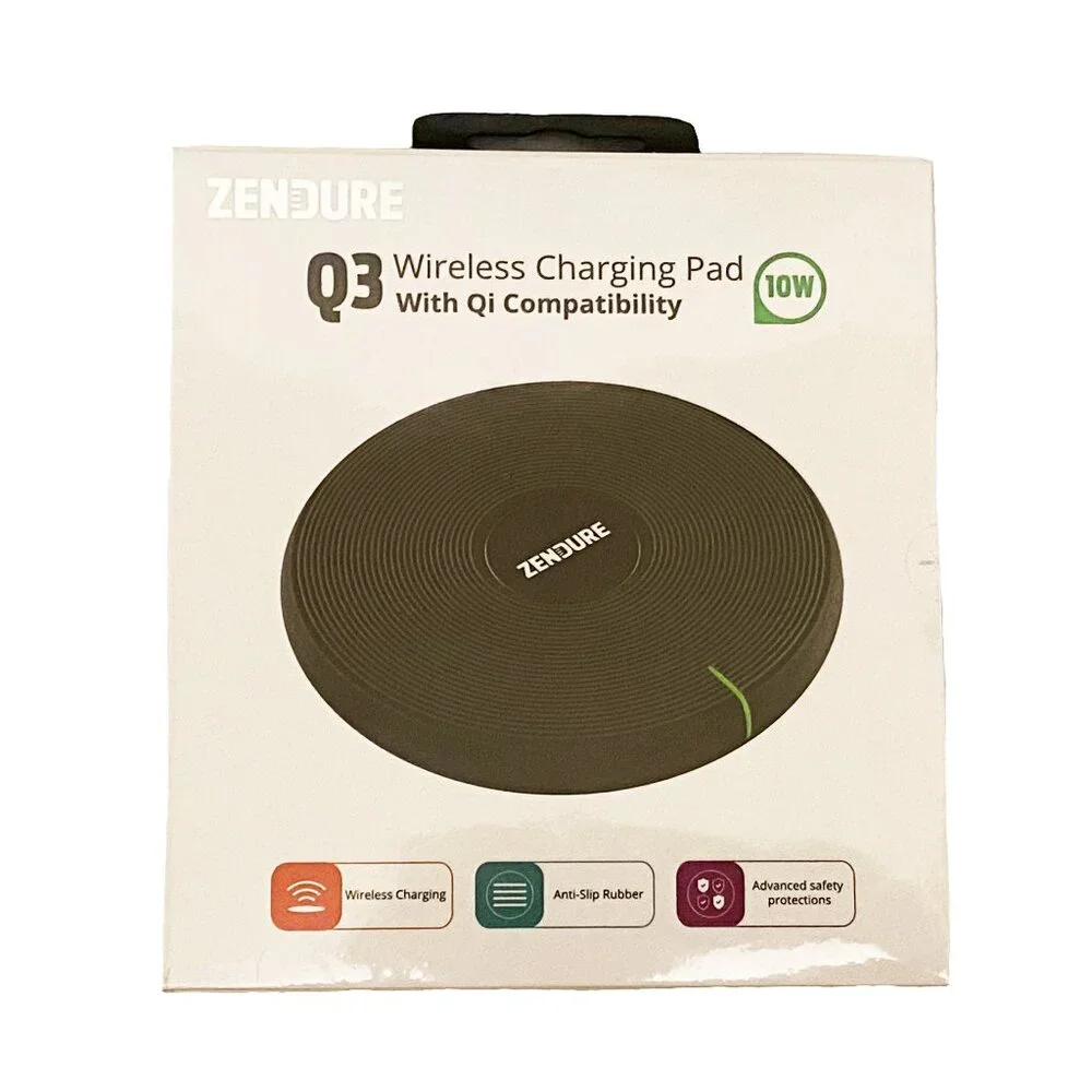 ZENDURE Q3 Wireless Charging Pad With QI Compatibility 10W Black ZDQ3S10-b
